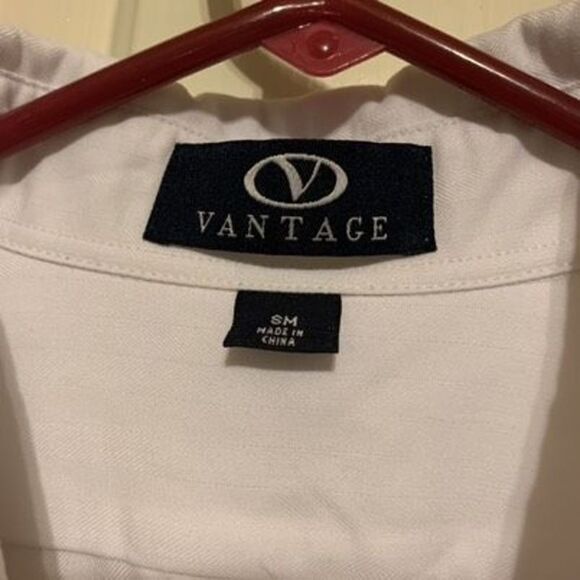 Penn State Size Small White Long Sleeved Button Shirt - Picture 2 of 4